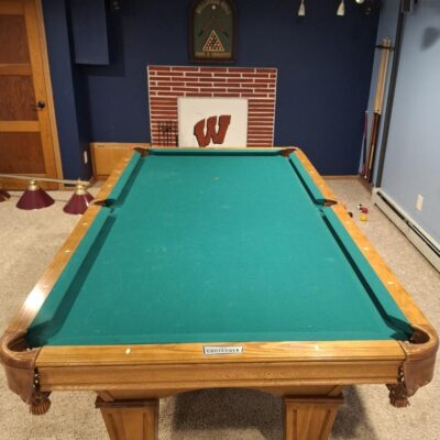 8ft Brunswick Slate Pool Table - New Felt & Delivery Included - Chicago, IL