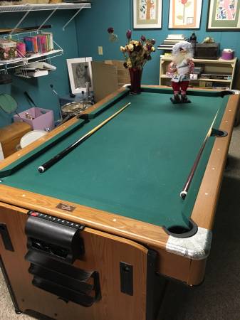 SOLO  South Bend Pool  Table  With Air  Hockey  132