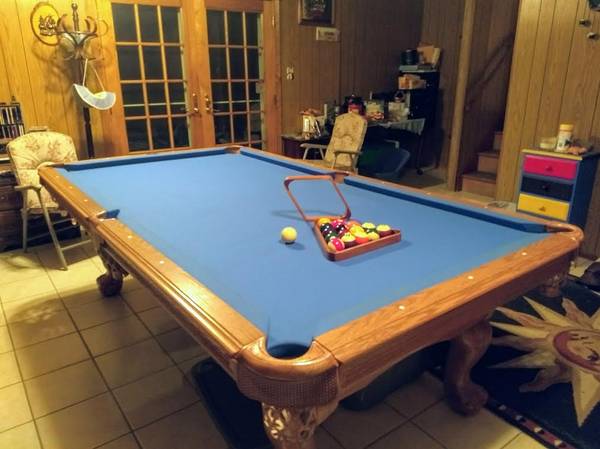new full size pool table