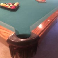 Olhausen Oak Wood Pool Table