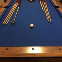 8ft pool Table With Ping Pong Topper