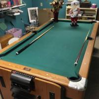 Pool Table With Air Hockey