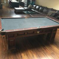 American heritage britton pool table