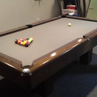 Custom Full Size Pool Table