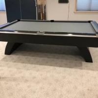 8 Foot Slate Pool Table with Ping Pong Top