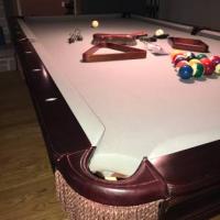 Brunswick 8' Slate Pool Table