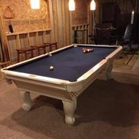 Connelly White Pool Table