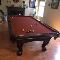 Snooker Pool Table 9 ft